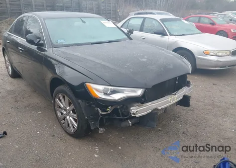 2014 Audi A6 2.0T Premium from USA, damaged, VIN WAUGFAFC1EN030278